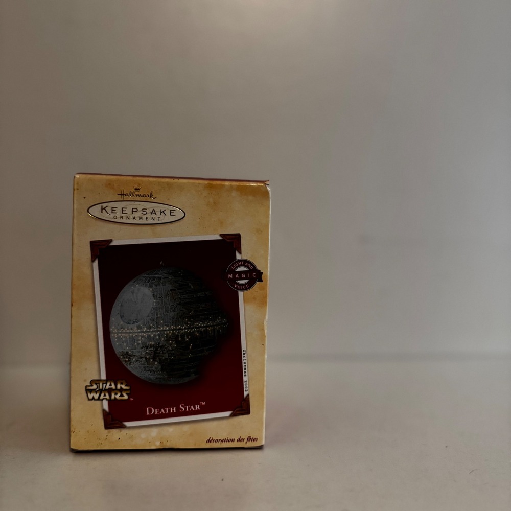 Hallmark Keepsake Ornament Death Star 2002 Star Trek Christmas